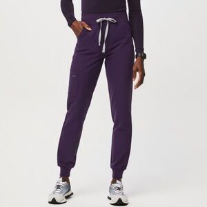 Figs Women's Zamora Jogger Scrub Pants - Purple Jam Color